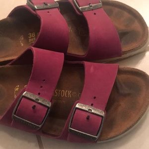 Magenta Birkenstocks
